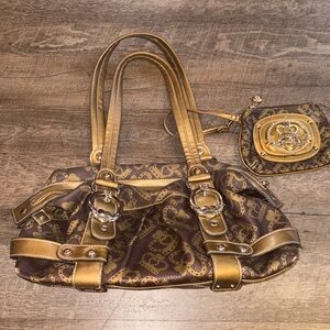 Kathy Van Zeeland Crown Purse and coin pouch